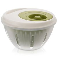 Sitko Wirówka do Sałaty Warzyw Owoców Suszarka Obrotowa Pojemnik Cedzak