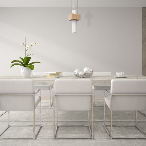 LAMPA WISZACA WEST WHITE 1XGU10 zdjęcie 6