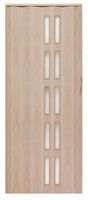 Drzwi harmonijkowe 005S DĄB SONOMA - 80 cm