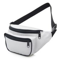 NERKA saszetka biodrówka damska polska N010 srebrna