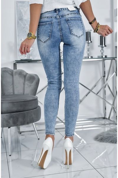 STYLOWE ZDOBIONE JEANSY RURKI JARED! S zdjęcie 6