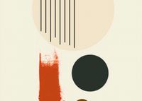 Plakat 35x25cm Symetryczna Struna