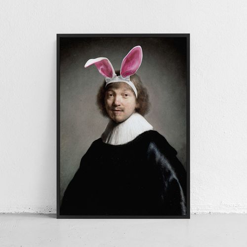 Plakat króliczek rembrandt 30x40 cm na Arena.pl
