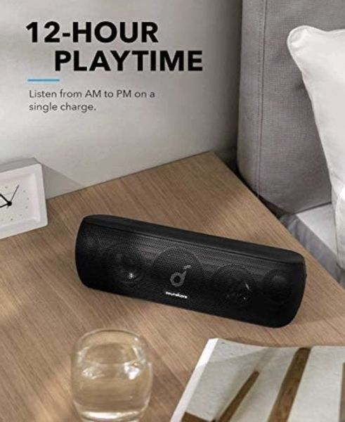 Głośnik przenośny Anker SOUNDCORE MOTION+ czarny 30 W zdjęcie 4