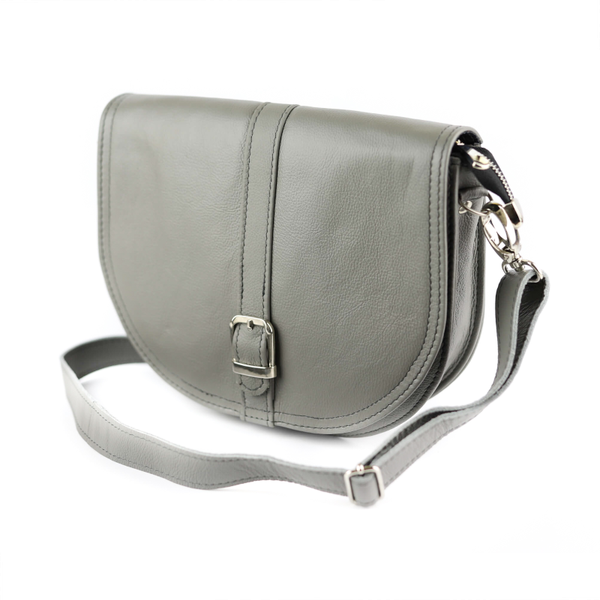 T-05 Torebka kopytko-szary KEMER zdjęcie 1