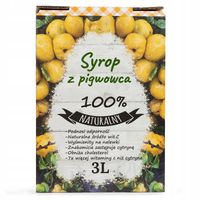 DOMOWY Syrop z pigwowca japońskiego 3L naturalny DODATEK do herbaty