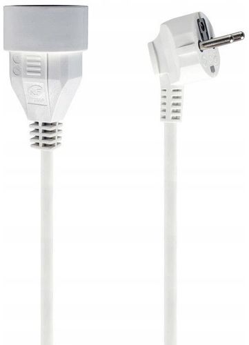 PRZEDŁUŻACZ SIECIOWY AGD MOCNY POJEDYŃCZY KABEL ELEKTRYCZNY 1 GNIAZDO 10 M na Arena.pl