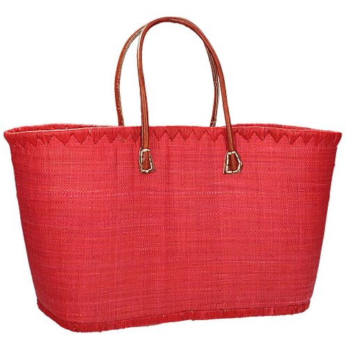 Torba koszyk MADAGASKAR w kolorze czerwonym na Arena.pl