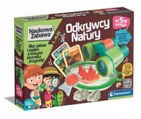 Clementoni Naukowa Zabawa Odkrywcy Natury zestaw z lornetką akcesoria