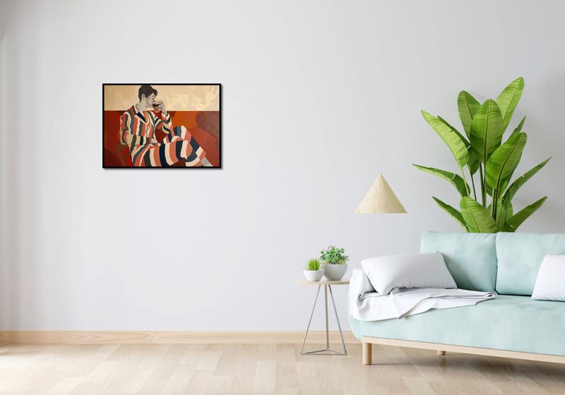Plakat 70x50cm Przerwa Aby Odetchnąć zdjęcie 4