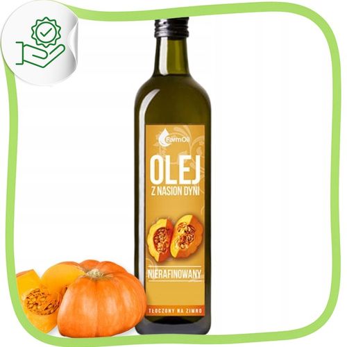 Olej z pestek dyni zimnotłoczony 1000 ml na Arena.pl
