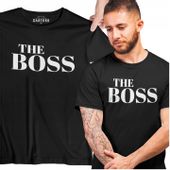 KOSZULKA PREZENT ON CHŁOPAK IMIENINY THE BOSS