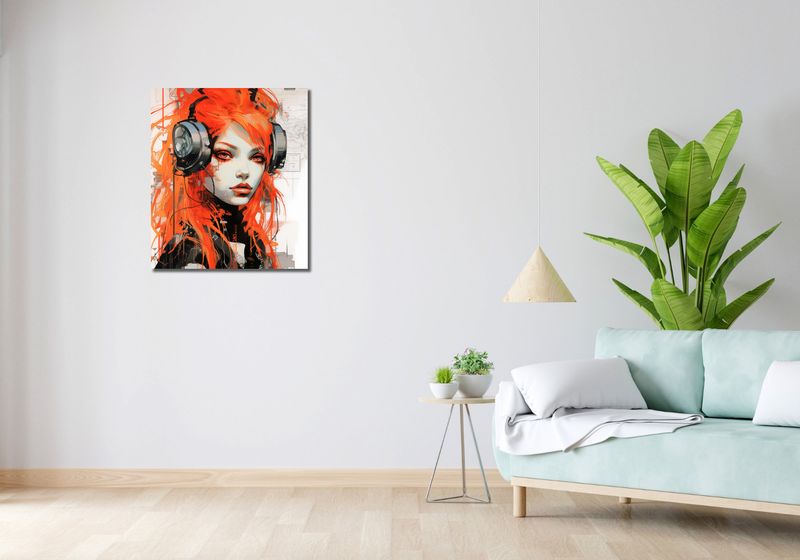 Obraz 60x70cm Rytm Metropolii zdjęcie 2