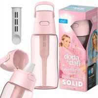 Butelka Filtrująca wkład Dafi Solid DODA 0,5 Baby Pink Różowa Barwiona