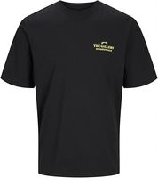 Koszulka Jack & Jones Plus żółto-czarna 3xl