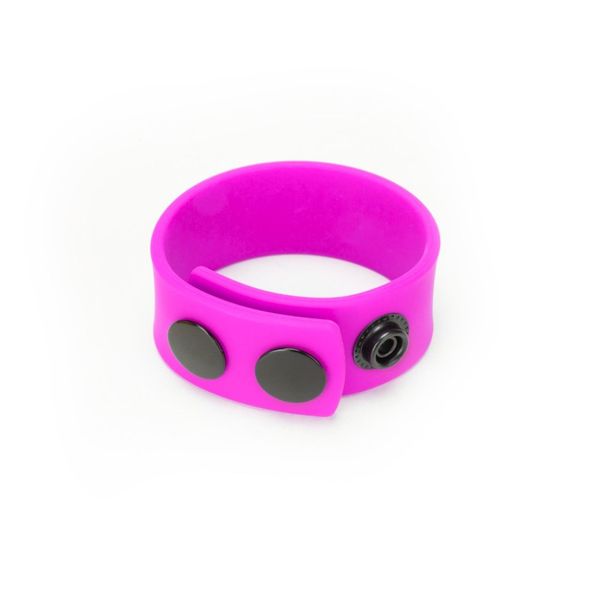 Me You Us Purple Silicone Cock Strap zdjęcie 2