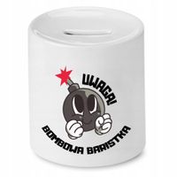 Dla Baristy Prezent Skarbonka Bombowa Baristka Z Nadrukiem Ze Zdjęciem