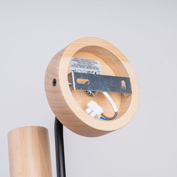 Kinkiet TIMBO czarny zdjęcie 5