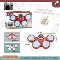 Zestaw Bebnów  Dla Dzieci Zabawka Na Prezent 660-41