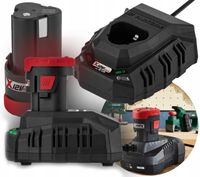 PARKSIDE Akumulator PAPK 12 A4 + Ładowarka PLGK 12 A3 ZESTAW NOWY