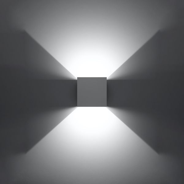 Kinkiet LUCA biały LED IP54 zdjęcie 3