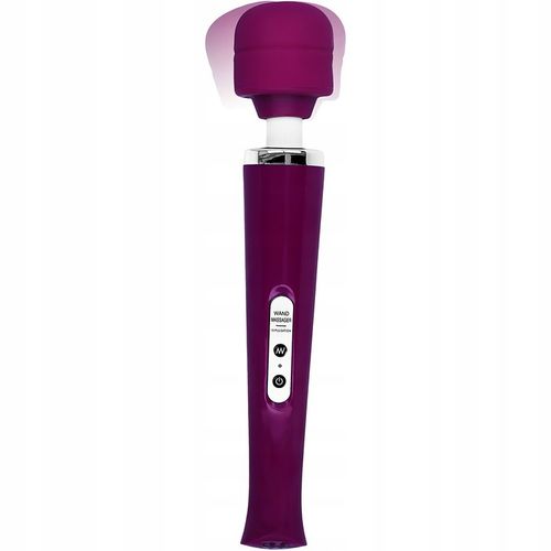 Masażer Łechtaczki Wand 10 Trybów Bezprzewodowy Silikonowy 34 Cm Wibrator na Arena.pl