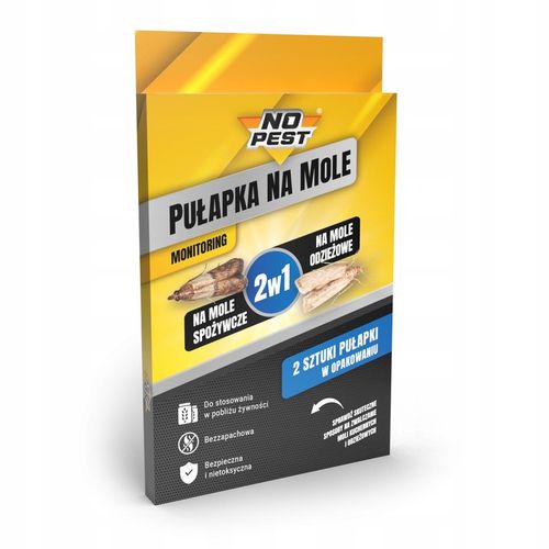 PUŁAPKA LEP NA MOLE SPOŻYWCZE KUCHENNE ODZIEŻOWE UBRANIOWE 2W1 5 na Arena.pl