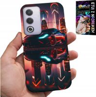 ETUI DO OPPO A80 5G - SAMOCHODY FAN, WZORY DLA MĘŻCZYZN +FOLIA
