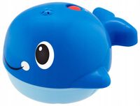 Tryskający wieloryb do kąpieli