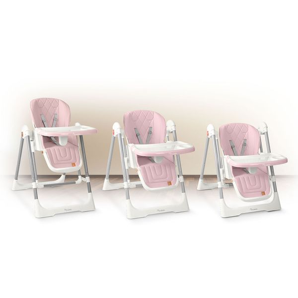 Krzesełko do karmienia Nukido Elite różowe zdjęcie 7