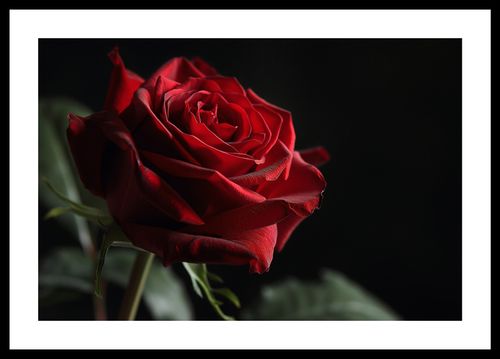 Plakat 45x30cm Róża w Półcieniu na Arena.pl