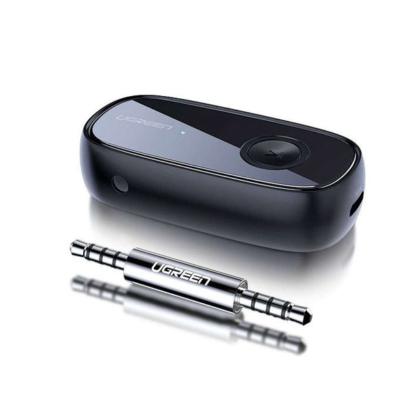 Adapter audio Bluetooth 5.0 UGREEN CM279, aptX (czarny) zdjęcie 1