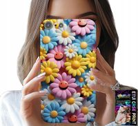 ETUI DO IPHONE 5 / 5S / 5C - KOLOROWE KWIATKI, STOKROTKI FUTERAŁ CASE