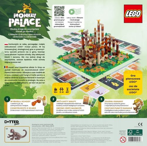 Gra planszowa Rebel LEGO Monkey Palace na Arena.pl
