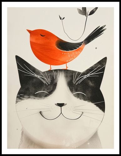 Plakat 60x80cm Pyzaty Przyjaciel na Arena.pl