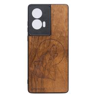 Drewniane Etui Bewood do Motorola Edge 50 Fusion WILK IMBUIA