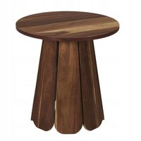 Stolik kawowy Dalia 45 cm akacja ława BOHO okrągłe LOFT stół do salonu GLAM