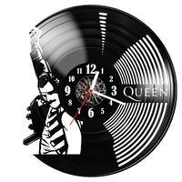 Zegar ścienny z płyty winylowej Queen 28.14