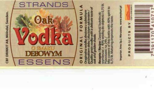 Zaprawka do alkoholu esencja OAK VODKA O SMAKU DĘBU na Arena.pl