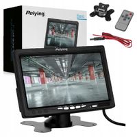 Monitor Samochodowy 7'' 2 Kanały Do Kamery Cofania Peying Py0110