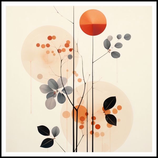 Plakat 100x100cm Jesienna Melodia zdjęcie 3