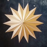 Gwiazda wisząca biała PLAIN 60 cm