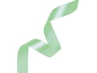 Wstążka satynowa, 12 mm, 23 m, miętowa