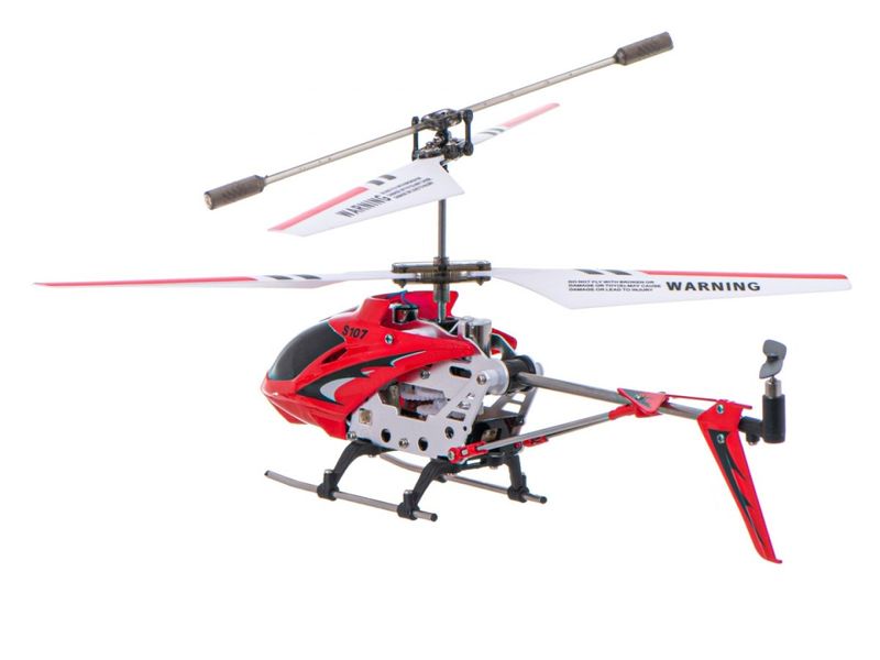 Helikopter RC SYMA S107G czerwony zdjęcie 10