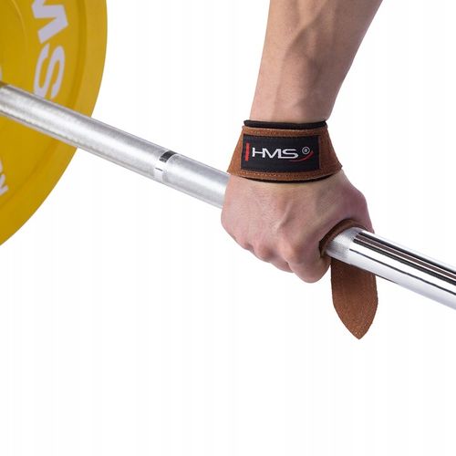 Paski treningowe na nadgarstki do podnoszenia sztangi martwego ciągu HMS na Arena.pl