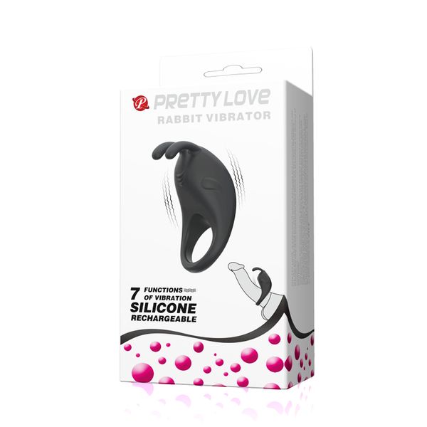 PRETTY LOVE - RABBIT VIBRATOR 7 functions, USB zdjęcie 10