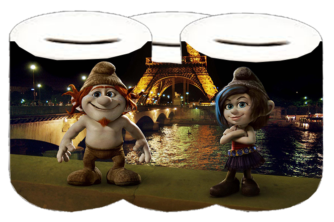 Skarbonka ceramiczna Smerfy zdjęcie 1