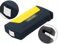 ZESTAW ROZRUCHOWY DO AUTA SAMOCHODU OŚWIETLENIE LED + POWERBANK 12800mAh