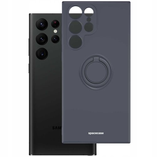 Spacecase Silicone Ring Galaxy S22 Ultra Black na Arena.pl