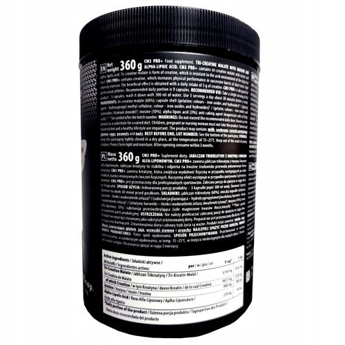 Kreatyna kapsułki naturalny Trec Nutrition 360 g na Arena.pl